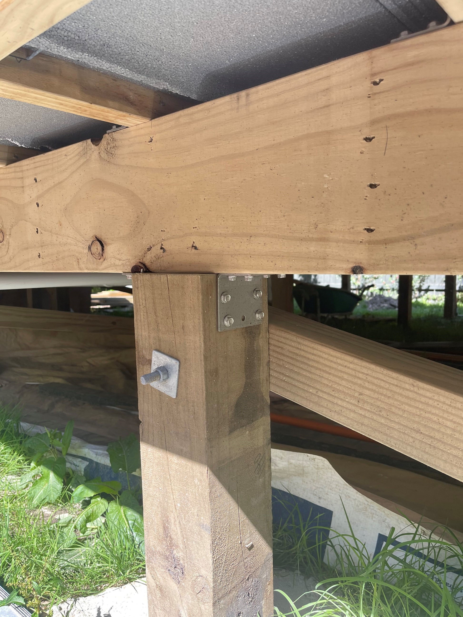 Auckland stainless steel hardware 12kn pile kits, easy install. J Vice hardware. common sense for builders.