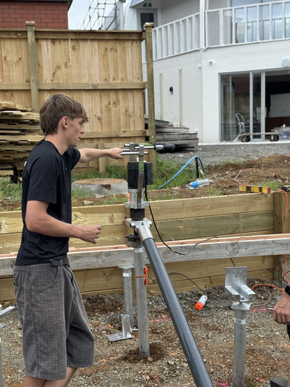 Ground screw drill Hire available in Auckland or at an Anzor branch around New Zealand