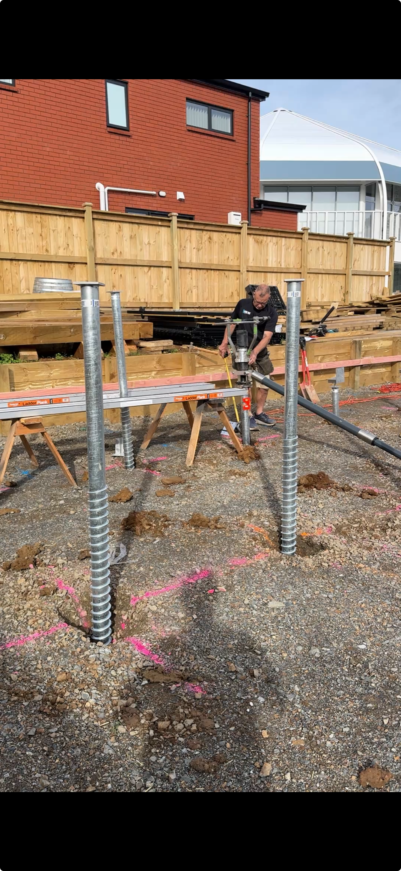 Ground screw drill Hire available in Auckland or at an Anzor branch around New Zealand