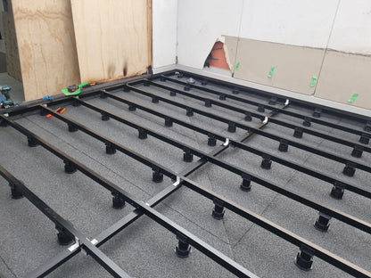 Aluminium Framed pedestal deck Auckland