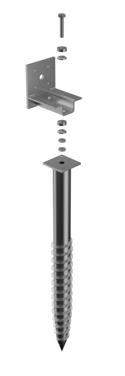 Ground screw - Ball & Socket pack