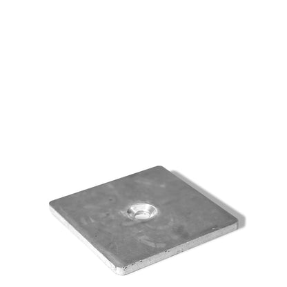 Screw Pile Flat Aluminium Adapter Plate